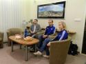 Prijatie zástupcov reprezentácií hádzanárskej kvalifikácie žien Slovenska, Fínska a Grécka u primátora Prijatie zástupcov reprezentácií hádzanárskej kvalifikácie žien Slovenska, Fínska a Grécka u primátora