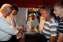 Oslavy 78. narodenín mesta Partizánske - pivo zadarmo čapovali primátor Partizánskeho a starosta Benešova Oslavy 78. narodenín mesta Partizánske - pivo zadarmo čapovali primátor Partizánskeho a starosta Benešova